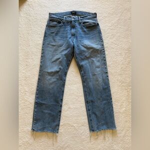 Polo Ralph Lauren Mens Jeans The Vintage Classic Fit Distressed Blue Wash 30x32